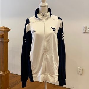 Adidas Unisex West Virginia University Zip Up